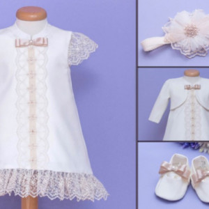 Set botez 4 piese Love Baby