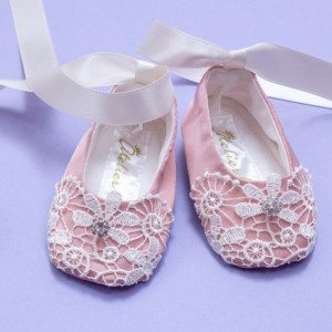 Set botez 4 piese Pinkie Silk - Img 4