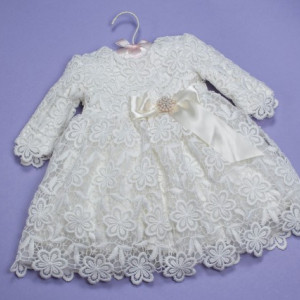 Set botez dantela ‘Camellia Blossom’ - Img 2