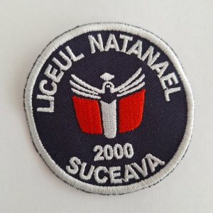 Sigla brodata Liceul Natanael Suceava