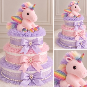 tort-din-scutece-unicorn