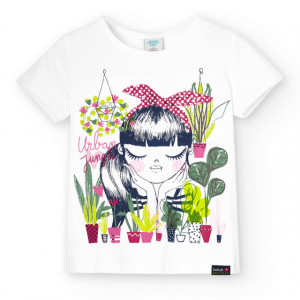 tricou fete Boboli 406088 alb