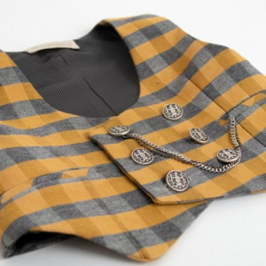 Costum baieti de lux Golden Tweed - Img 2