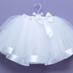 Fusta Tutu Crystal White - Img 2