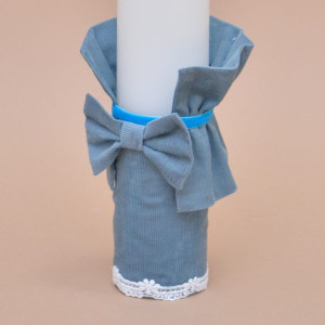 Lumanare de botez Little gentleman in blue - Img 2