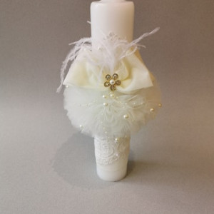 Lumanare de botez Pearl Treasure - Img 2