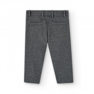 Pantaloni baieti Boboli 717072 gri - Img 2