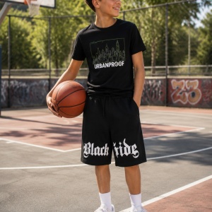 Pantaloni scurti adolescenti iDo G793 Black