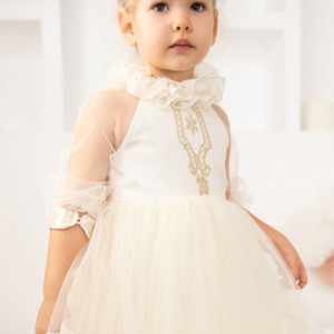 Rochie fete lux Vintage Golden Treasure - Img 3