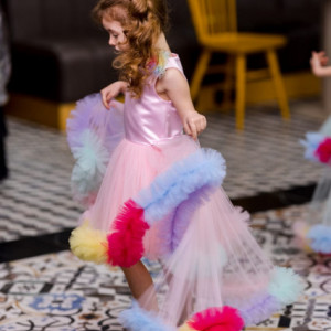 Rochie fete Pink Rainbow - Img 2