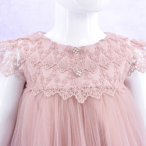 Set botez 3 piese Creamy Lace - Img 4