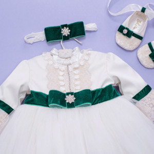 Set botez 3 piese Emerald Queen - Img 2