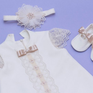 Set botez 4 piese Love Baby - Img 5
