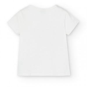 tricou fete Boboli 406123 alb