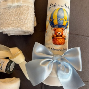 Trusou botez complet personalizat Balloon Trip - Img 3