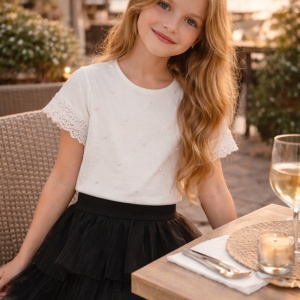 Bluza eleganta adolescente iDo G701
