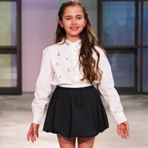 Camasa eleganta adolescente iDo G692