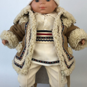 Costum baieti botez traditional Petru