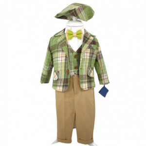 Costum botez Green Aron