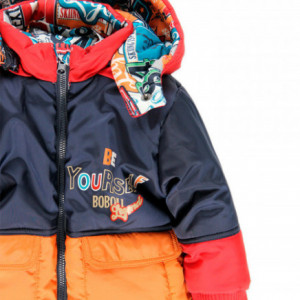 geaca baieti reversibila Boboli 335135 detaliu