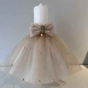 Lumanare botez Pearl Cream - Img 4