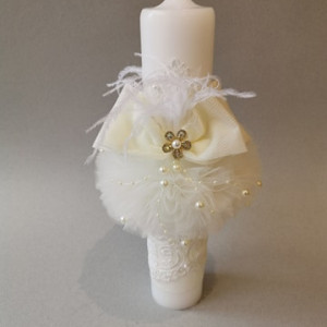 Lumanare de botez Pearl Treasure - Img 3