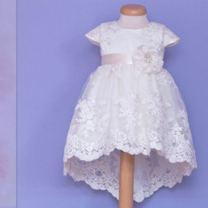 Rochie botez Girl with Rose