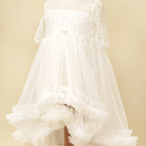 Rochie eleganta Delicate like snow - Img 5