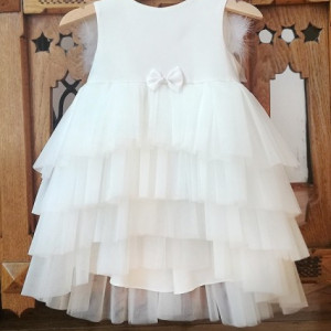Rochie eleganta lux Ivory Silver Angel - Img 3