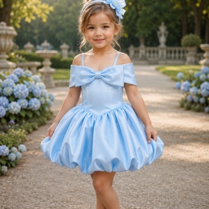 Rochie fete Cataleya Bleu