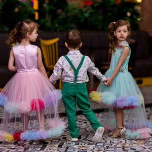 Rochie fete Pink Rainbow - Img 3