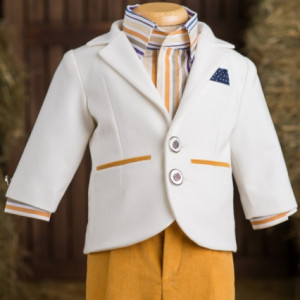 Sacou baieti de lux Charlie's Golden Suit - Img 2