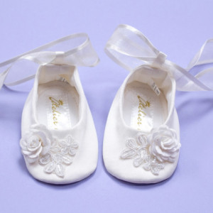 Set botez 3 piese Angel Flower - Img 3