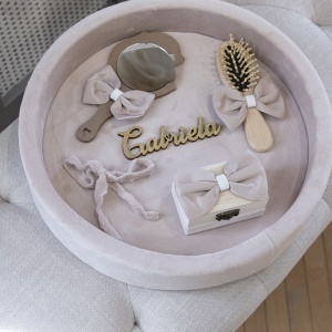 Tavita de mot personalizata Velvet Cream