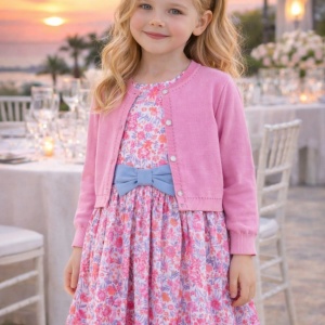 Cardigan violet Boboli 728142