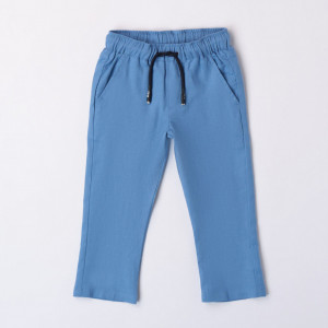 pantaloni costum albastru deschis