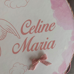 Cutie trusou personalizata Pink Angel Baby - Img 2