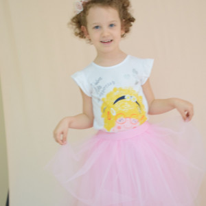 Fustita din tull Karina Cherry Blossom - Img 4