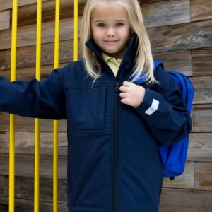 Jacheta unisex bleumarin softshell
