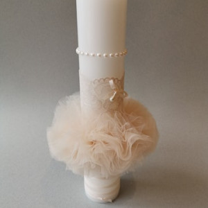 Lumanare de botez Lace Treasure - Img 2