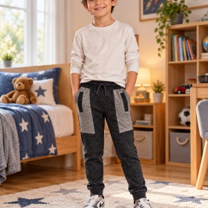 Pantaloni trening baieti Babybol 21433