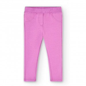 Pantaloni vatuiti roz Boboli 297020
