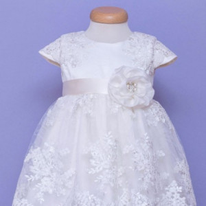 Rochie botez Girl with Rose - Img 2