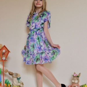 Rochie Camp cu Flori