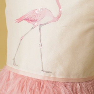 Rochie de lux Pink Flamingo - Img 2
