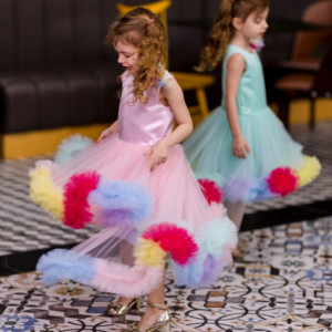 Rochie fete Pink Rainbow
