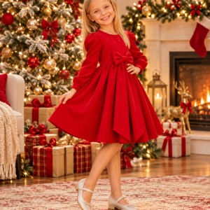 Rochie fete Winter Bianca Red