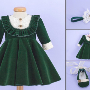 Set botez 3 piese Green beauty - Img 5