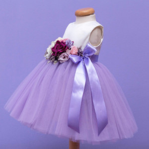Set botez 3 piese Purple Bouquet - Img 3