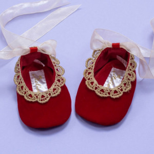 Set botez 3 piese Velvet Girl - Img 2